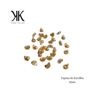 Tapitas de zarcillos 8 mm